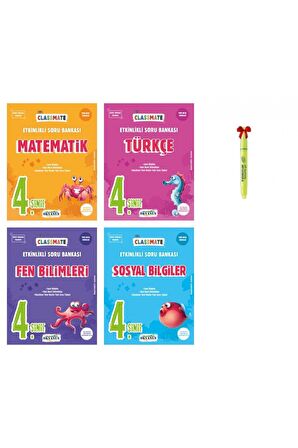 4.Sınıf Classmate Matematik Türkçe Fen Bilimleri ve Sosyal Bilgiler