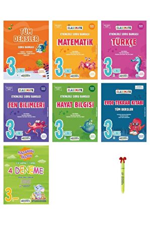 3.Sınıf Classmate Tüm Dersler FULL Set ( 7 Kitap )