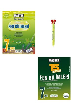 7.Sınıf Master Fen Soru Bankası ve Master Fen Deneme