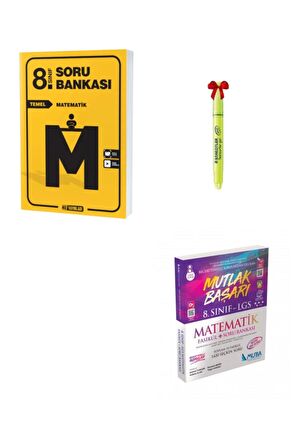 LGS 8.Sınıf Temel Matematik ve Mutlak Başarı Fasikül Matematik Soru Bankası