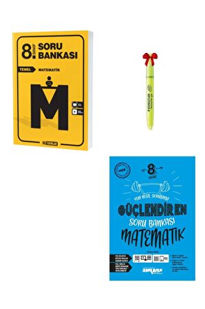 LGS 8.Sınıf Temel Matematik ve Güçlendiren Matematik Soru Bankası
