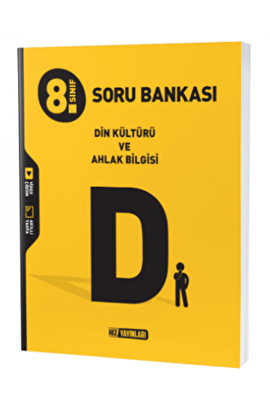 8. SINIF DİN KÜLTÜRÜ VE AHLAK BİLGİSİ SORU BANKASI