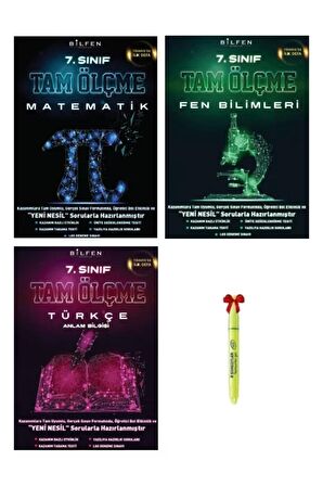 7.Sınıf Tam Ölçme Matematik Fen Bilimleri Türkçe Soru Bankası