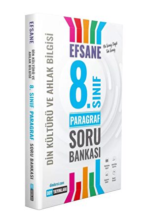 LGS Din Kültürü ve Ahlak Bilgisi Efsane Paragraf Soru Bankası 8. Sınıf