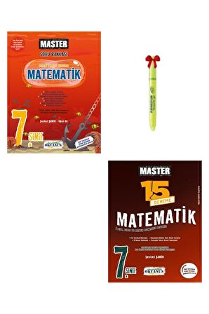 7.Sınıf Master Matematik Soru Bankası ve Master Matematik Deneme