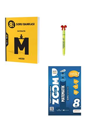 LGS 8.Sınıf Matematik ve Zoom Matematik Soru Bankası