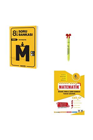 LGS 8.Sınıf Temel Matematik ve Beceri Temelli Matematik Soru Bankası