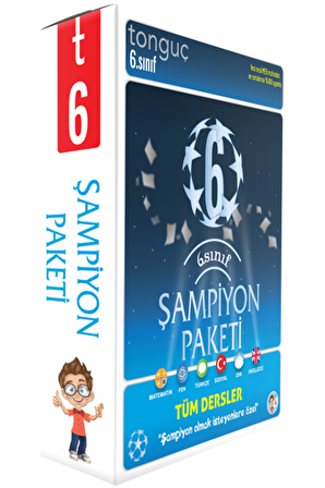 6. SINIF ŞAMPİYON PAKETİ