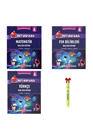 LGS 8.Sınıf Metaword Matematik Fen Türkçe Soru Bankası