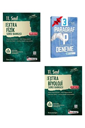 11.Sınıf Extra Fizik ve Biyoloji Soru Bankası