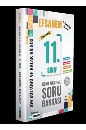 Din Kültürü ve Ahlak Bilgisi Efsane Konu Anlatımlı Soru Bankası 11. Sınıf