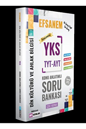 TYT AYT Din Kültürü ve Ahlak Bilgisi Efsane Konu Anlatımlı Soru Bankası