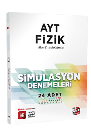 AYT Matematik+Fen+Fizik+Kimya+Biyoloji Deneme Tamamı Video Çözümlü