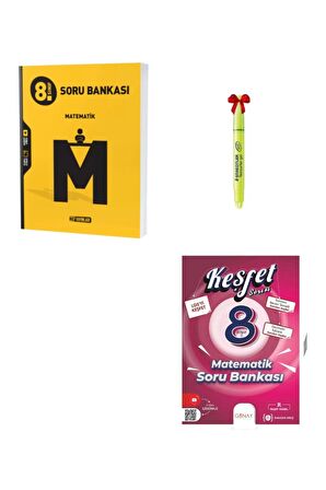 LGS 8.Sınıf Matematik ve Keşfet Matematik Soru Bankası