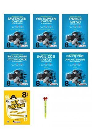 LGS 8.Sınıf Soru Bankası Full Set  (7 kitap )