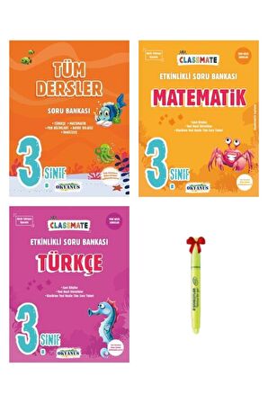 3.Sınıf Classmate Tüm Dersler Matematik ve Türkçe