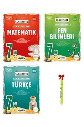 7.Sınıf Classmate Matematik Fen Bilimleri Türkçe Soru Bankası