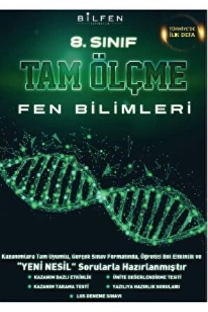 8. SINIF FEN BİLİMLERİ TAM ÖLÇME