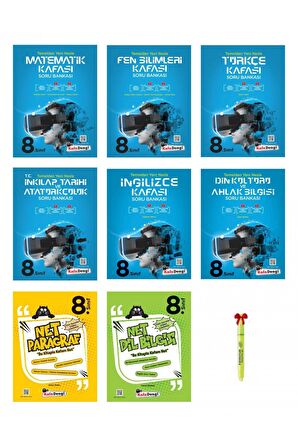 LGS 8.Sınıf Soru Bankası Full Set ( 8 kitap )