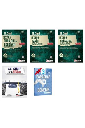 11.Sınıf Extra Edebiyat Tarih ve Coğrafya Soru Bankası+Sarmal Deneme