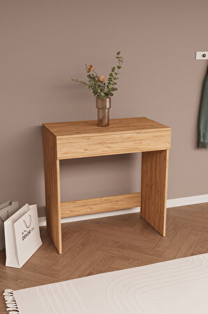 DF02114 Kapaklı Aynalı Bölmeli Makyaj Masası