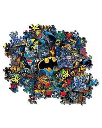 Clementoni Batman 1000 Parça İmpossible Puzzle 39575