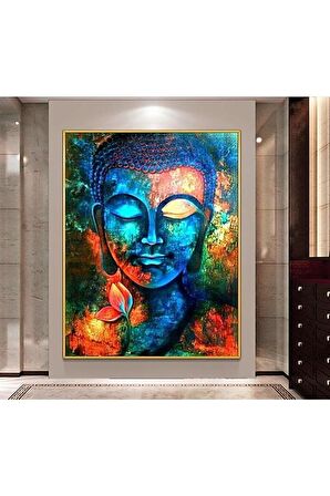 Modern Budizm Dekoratif Kanvas Duvar Tablo