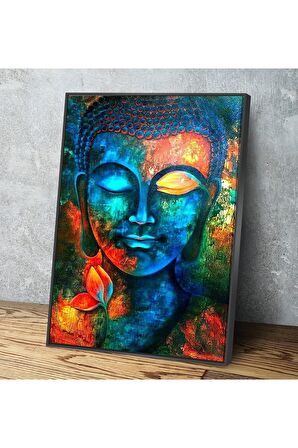 Modern Budizm Dekoratif Kanvas Duvar Tablo