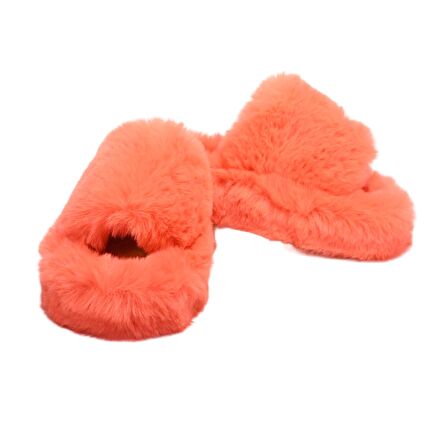 SİA ÇANTA EVA COMFORTLİNE KAYDIRMAZ TABAN KÜRKLÜ ÇEYİZ TERLİK ÜŞÜMEYEN AYAKLAR TÜYLÜ KADIN TERLİK