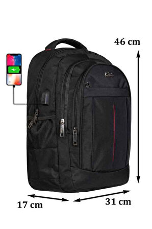 Dada 01 Günlük Okul Sırt Çantası Darbe Emici Su Geçirmez Kumaş