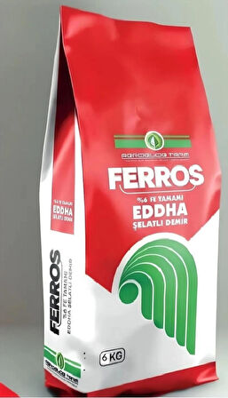 Ferros 6 Fe Tamamı Eddha Şelatlı Demir 1 Kg