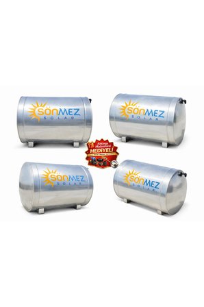 Solar Silindirik Galvaniz 500 LT Soğuk Su Deposu (Güneş Enerjisine UYUMLU)