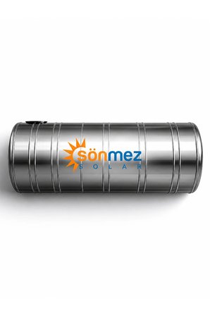 Solar Silindirik KROM 350 LT Soğuk Su Deposu (Güneş Enerjisine UYUMLU)
