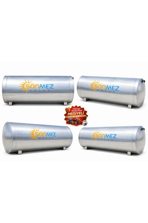 Solar Silindirik Galvaniz 1500 LT Soğuk Su Deposu (Güneş Enerjisine UYUMLU)