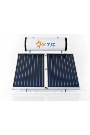 Solar 200L Emayeli Prizmatik Çift Bakır Kollektörlü Güneş Enerjili Su Isıtma Sistemi (KAPALI DEVRE BASINÇLI)
