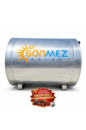 Silindirik Galvaniz 1 TONLUK Soğuk Su Deposu (Güneş Enerjisine UYUMLU)