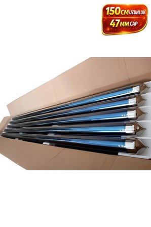 Solar 18 Adet 150 Cm Vakum Cam Tüp (VAKUM TÜPLÜ GÜNEŞ ENERJİSİ CAMI)