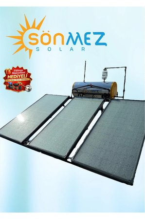 SÖNMEZ Krom Basınçlı Güneş Enerjili Su Isıtma Sistemi