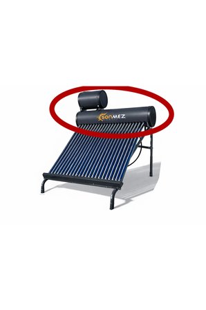 Solar 18x Vakum Tüplü Güneş Enerjisi Depoları (SADECE DEPOLAR) (AÇIK DEVRE DOĞAL AKIŞLI)