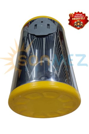 Solar 50 LT Krom Vakum Tüplü Güneş Enerjisi İzolasyonlu Şamandıra Deposu (SADECE DEPO) (ÜST DEPO)