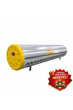 Solar 24x Basınçlı Vakum Tüplü Sıcak Su Deposu (SADECE DEPO) (KAPALI DEVRE BASINÇLI)