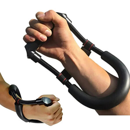 Ayarlanabilir Bilek ve Ön Kol Güçlendirme Aleti El Saplı Fitness Egzersiz Ekipmanı Kas Geliştirme & Kuvvet Antrenmanı