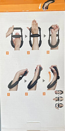 Ayarlanabilir Bilek ve Ön Kol Güçlendirme Aleti El Saplı Fitness Egzersiz Ekipmanı Kas Geliştirme & Kuvvet Antrenmanı