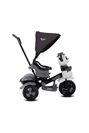 Turhan Bebe Çocuk Araç Gereçleri 127 Little Panda Üçteker Gri