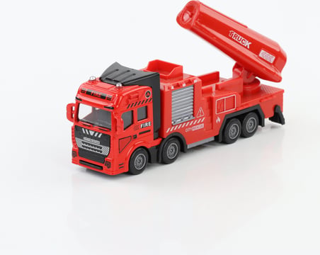 Pasifik Toys Metal Kafalı , Çek-Bırak ,4'lü Itfaiye Seti Fonksiyonlu Kaliteli Malzeme Standartlara Uygun Ürünler