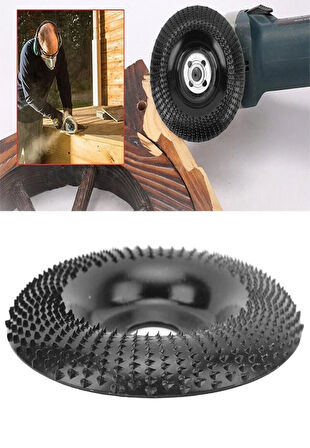 Ahşap Ağaç Törpü Eğe Disk Şekillendirme 115 mm Avuç Taşlama Uyumlu