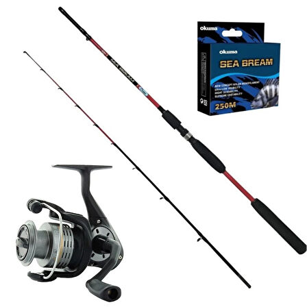 Okuma Revenger 55 - Kendo Sea Bream 210cm Tekne Olta Seti