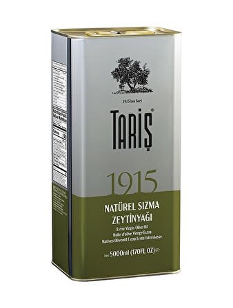 Tariş 1915 Natürel Sızma Zeytinyağı Teneke 5 L