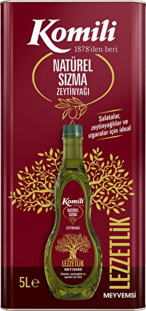 Komili Sızma Zeytinyağı Teneke 5 L