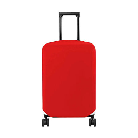 Microcase Bavul Valiz Çanta Kılıfı Likralı Esnek M Boy 66x44x25 cm AL4274 Kırmızı